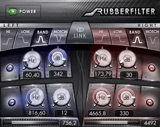 Rubberfilter free eq | filter by Christian Budde
