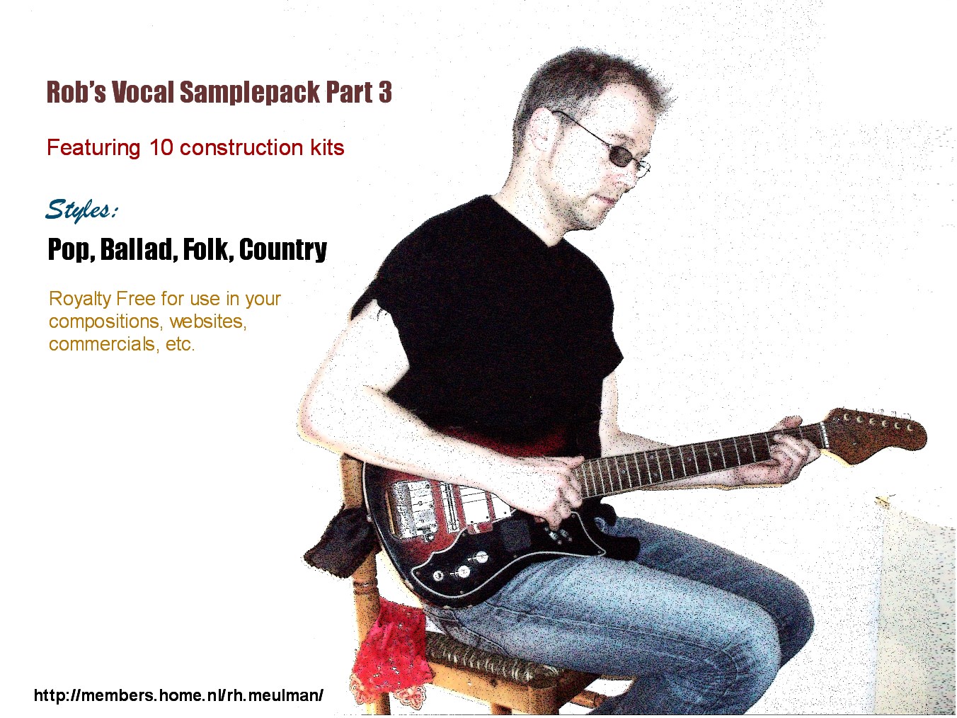 Rob's Vocal Samplepack part 3 free loop-sample-pack by Rob Meulman
