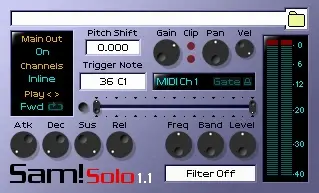 Sam!Solo free sampler by Sonic Assault
