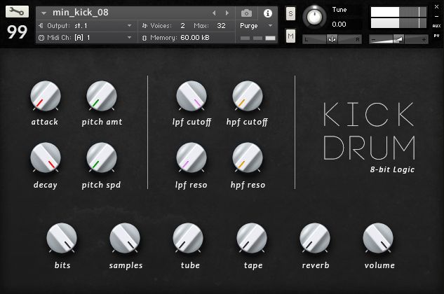 Kick Drum Free Sound Bank, Virtual Instrument | VST Warehouse