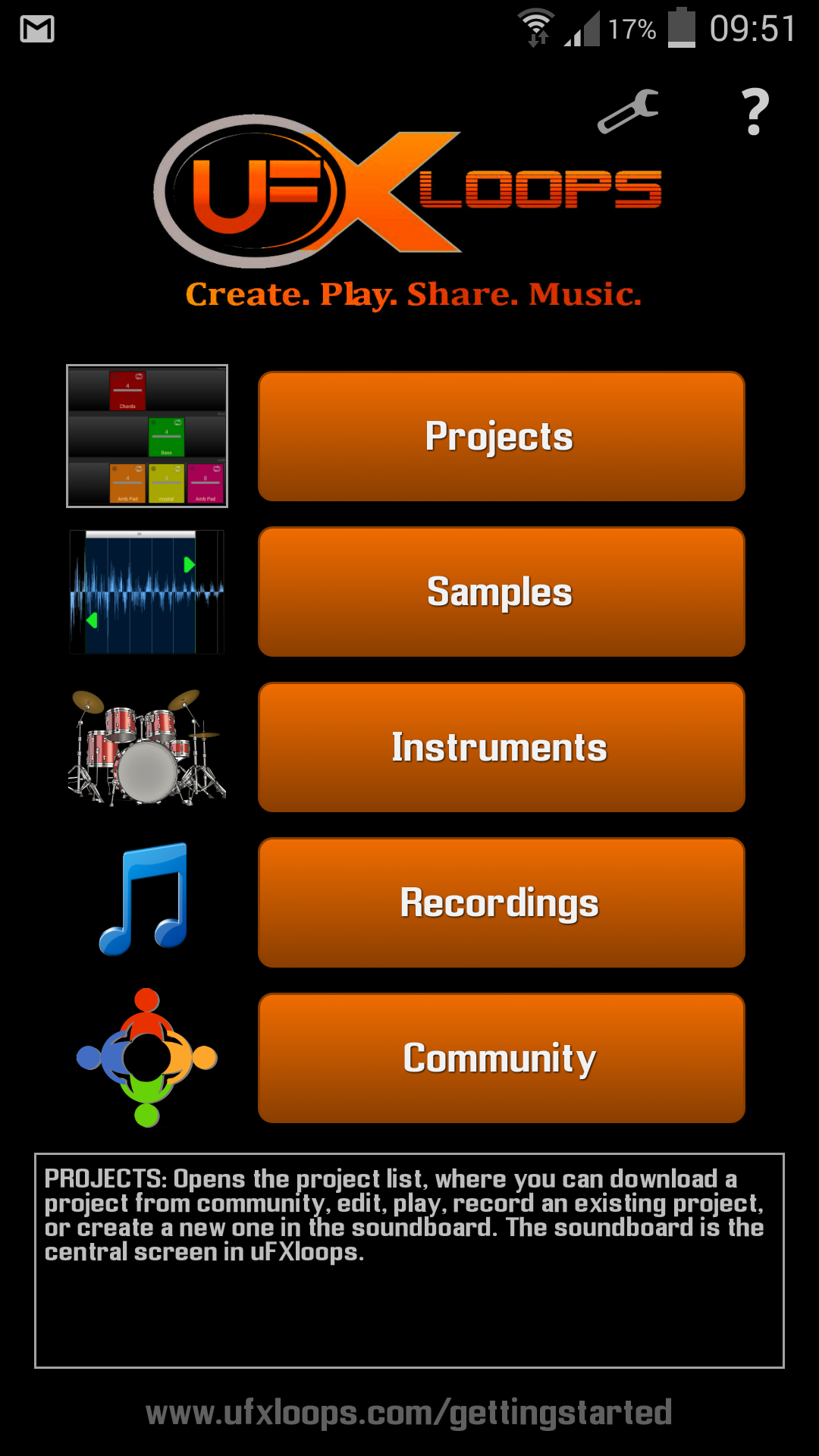 uFXloops Music Studio DAW free daw | sequencer | host by ufxmedia