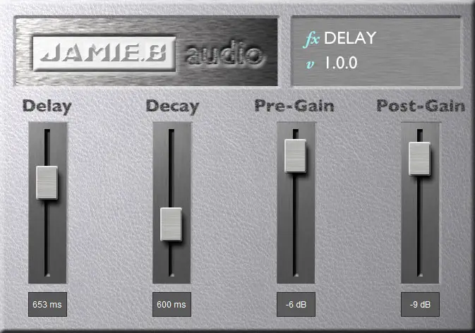 Jamie.B Audio - Delay free delay by Jamie.B Audio