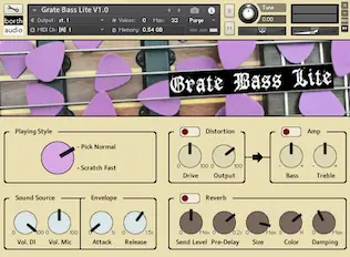 Grate Bass Lite free soundbank by borth audio