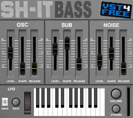 SH-it Bass free rompler by VST4FREE