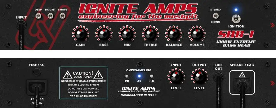 SHB-1 free amp-simulator by Ignite Amps