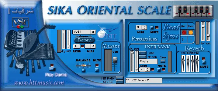 HTT-Sika Oriental Scale free rompler by Human Touch Technology