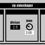 sg-sineshaper free waveshaper by Synthgeek