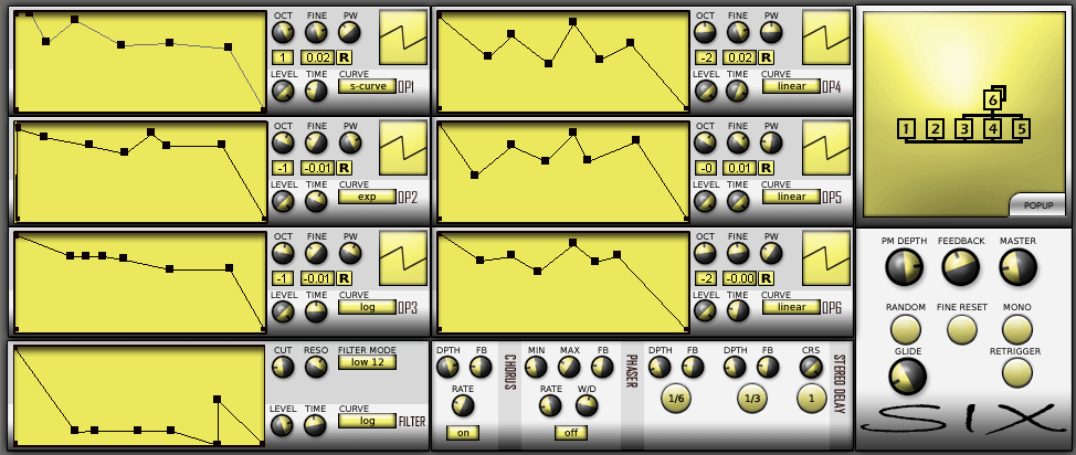 Six free software-synthesizer by Odo Synths