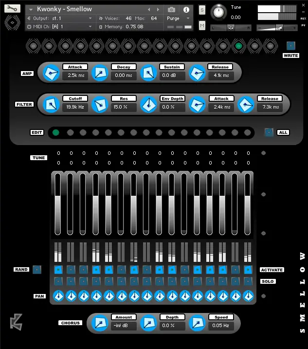 Smellow free soundbank by Kwonky Instruments