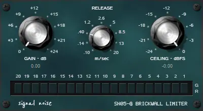 Signal Noise SN05-G Brickwall Limiter free limiter by Sender Spike
