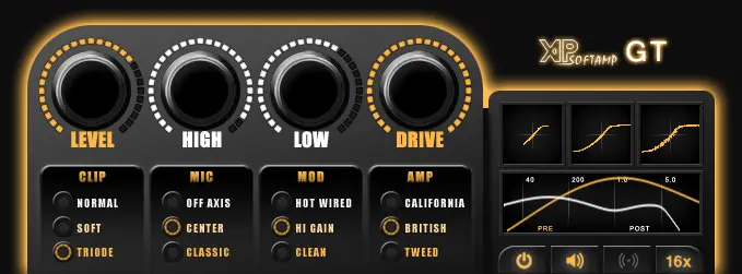 SoftAmp GT free amp-simulator by AXP