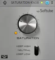 Saturation Knob free saturation by Softube