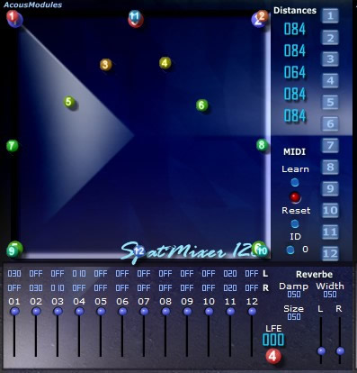 SpatMixer 126 free stereo-imaging by Acousmodules