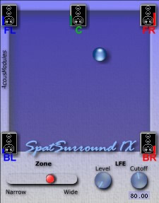 SpatSurround 1X free stereo-imaging by Acousmodules