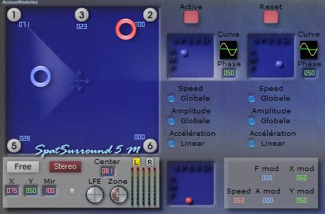 SpatSurround 5M free stereo-imaging by Acousmodules
