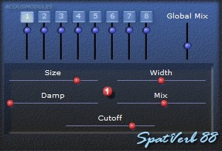 SpatVerb 88 free reverb by Acousmodules
