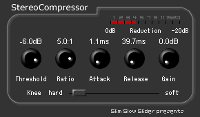 Stereo Compressor free compressor by slim slow slider