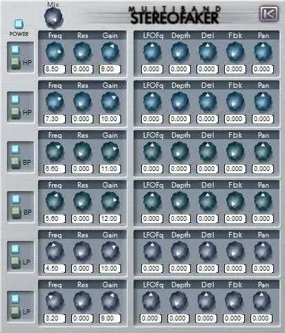 Multiband StereoFaker free stereo-imaging by KlangLabs