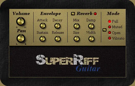 SuperRiff Guitar free rompler by SuperRiff