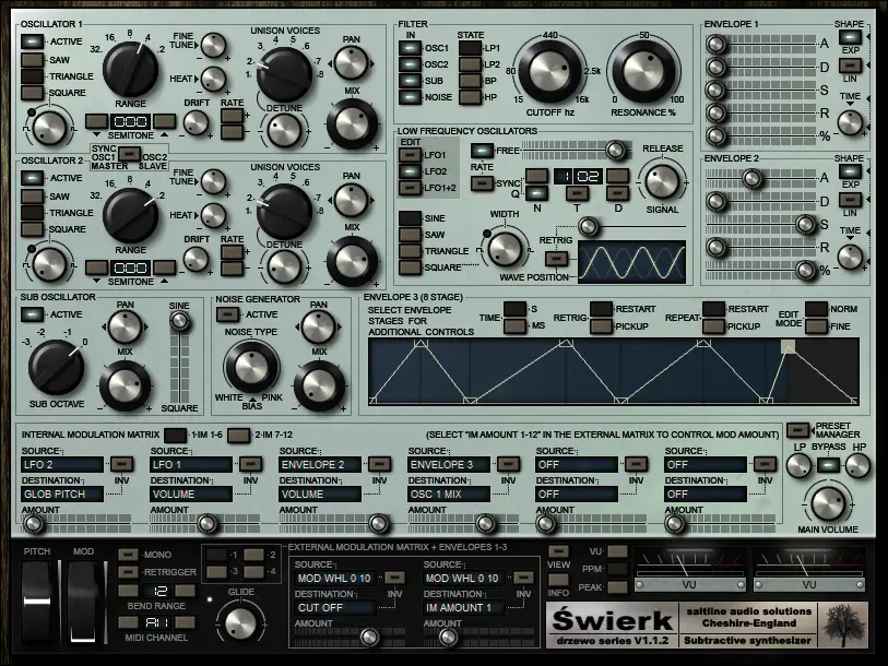 drzewo Swierk free software-synthesizer by Saltline