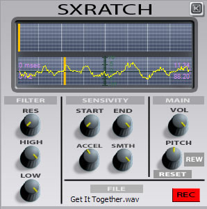 Sxratch free vinyl-emulator by KlangLabs