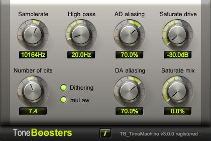 TB TimeMachine v3 free distortion | glitch by ToneBoosters