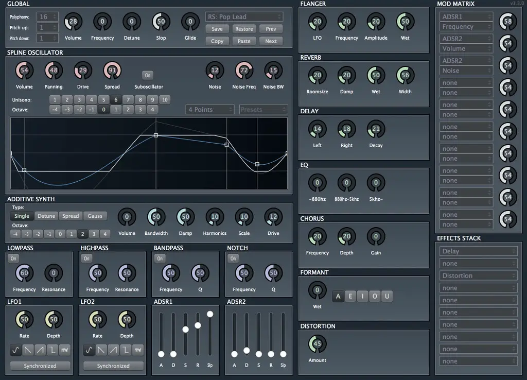 Tunefish 3 free software-synthesizer by Brain Control