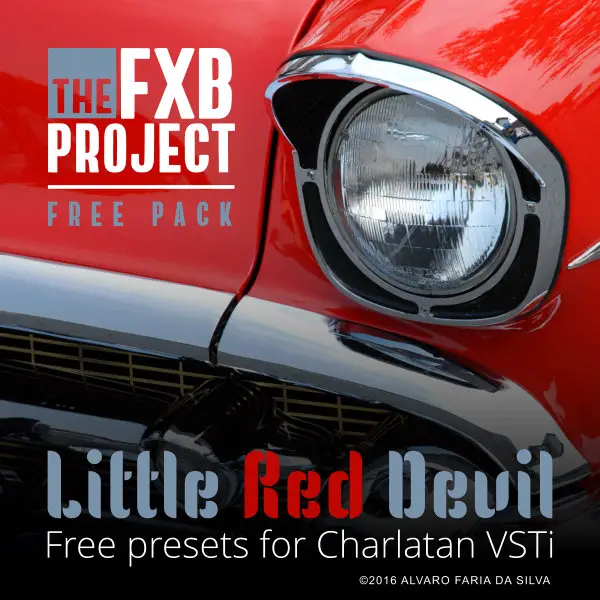 Little Red Devil - 128 free presets for Charlatan 2 free softsynth-preset by The FXB Project