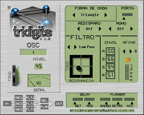 Tridigits free software-synthesizer by Designart