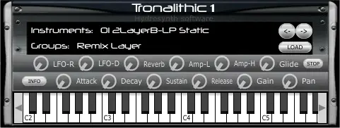 Tronalithic1 free rompler by Hydrosynth