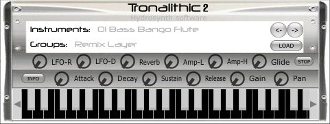 Tronalithic2 free rompler by Hydrosynth
