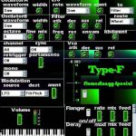 Type-F free software-synthesizer by FlowerEnagy