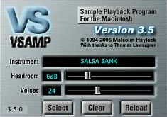 VSamp free sampler by Malcolm Haylock