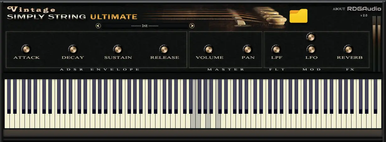 Vintage Simply String Ultimate free software-synthesizer by RDGAudio