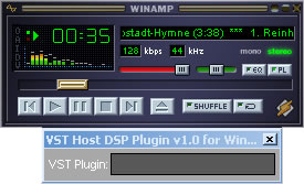 VST Host WinAmp Bridge free adapter by Christian Budde