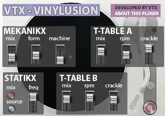 Vinylusion free software-synthesizer by VTX