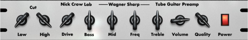 Wagner Sharp free overdrive | saturation by Nick Crow Lab